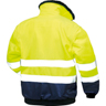 WD NORWAY-Pilotenjacke GUNNAR Gr.S fluoresz.gelb, marine abgesetzt #23648